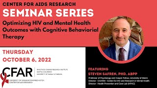 CFAR Seminar: Optimizing HIV and Mental Health Outcomes with Cognitive Behavioral Therapy