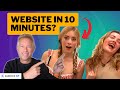 Wow! Watch WordPress Beginners build an incredible Website in 10 minutes 🔥