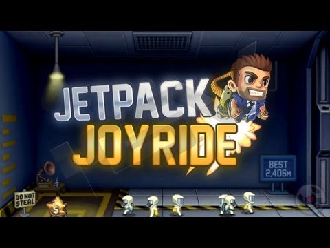 Jetpack Joyride actualizado (1.3) – Vídeo de juego para iPhone y iPad