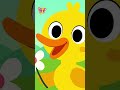 The Ducks Go Waddling with Lyrics| Count Up To Five | Simple Kids Song