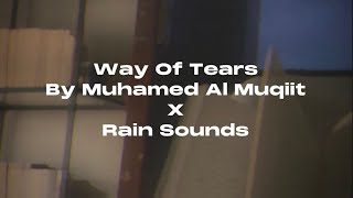 Nasheed - Relaxing & Studiying - Way Of Tears - Rain Sounds - Ramadan Kareem 🌙✨