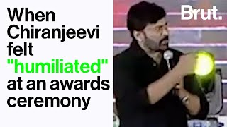 When Chiranjeevi felt "humiliated" at an awards ceremony