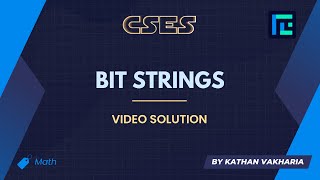 Bit Strings Video Solution | CSES Problemset | Introductory Problems