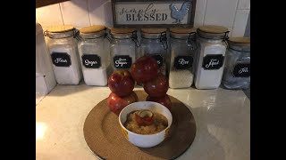 🍎  Homemade Amish Applesauce in An instant Pot🍏