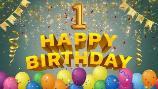 Happy 1st Birthday 🎂🎂Whatsapp Status Video | Happy First Birthday Song | Special Video