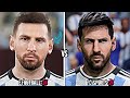 Argentina Player Faces Comparison Efootball 24 vs Ea Sports FC 24 | New Real Faces !!!