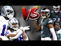 CeeDee Lamb & Michael Gallup vs Darius Slay, James Bradberry & CJ Gardner-Johnson (2022 wk 6)