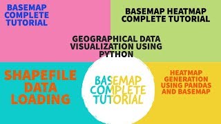 Basemap with Heatmap|Heatmap Plotting On Basemap from Pandas|BaseMap Complete Tutorial|Part:6