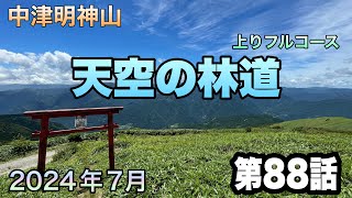 第88話　天空の林道(中津明神山)上りフルコース