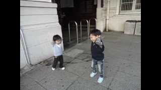 20120302 Alvin【3Y10M】\u0026 Ian【2Y4M】 抱頭鼠竄