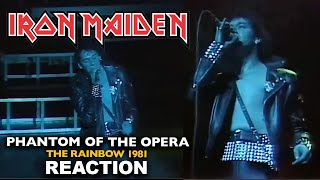 Brothers REACT to Iron Maiden: Phantom of the Opera (1981 The Rainbow) PAUL DI'ANNO TRIBUTE