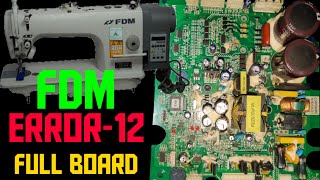 FDM AUTO SWING MACHIN ERROR-12 AND FULL BOARD VIDEO