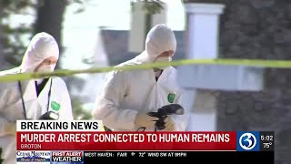 Groton police make arrest in human remains case
