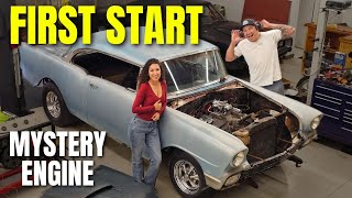 Old Drag Car Fires Up — Time Capsule 1956 Chevy Last Raced In The 80s