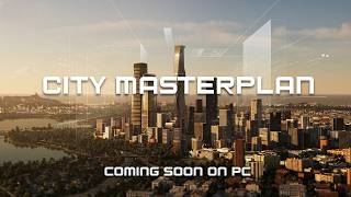 City Masterplan Official Reveal Trailer | 1:1 Scale UE5 City Builder
