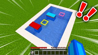 【マイクラ】クオリティ高すぎるプールが作れる？？？？