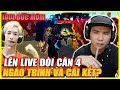 FREE FIRE | IDOL ĐỨC MÕM ĐÒI CÂN 4 ONESHOT TRỰC TIẾP TRÊN LIVE BÁC GẤU , NGÁO TRÌNH VS KẾT CÁI  ?