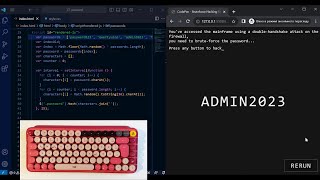 ASMR Programming - Bruteforce Hacking Simulator with Javascript