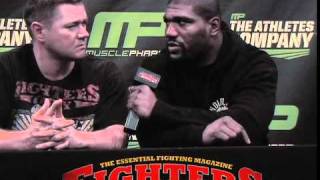 Rampage Jackson interviewed at UFC 135 training camp