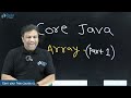 Array in Java | What is an Array [Hindi]