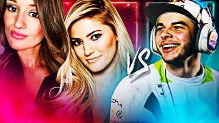 NADESHOT vs. iJUSTINE \u0026 JENNA - 2v1 CALL OF DUTY