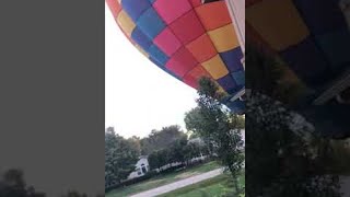 Hot Air Balloon Makes Emergency Landing || ViralHog
