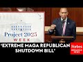 JUST IN: Hakeem Jeffries Blasts House GOP's CR Proposal Ahead Of Key Vote As Shutdown Looms