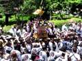 「浅草神社・三社祭」の「町内神輿宮入」 4 2014 05 17・浅草寺左上より