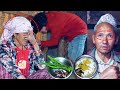 alcoholic jungle man & his relation with wife || Toad curry at dinner ||