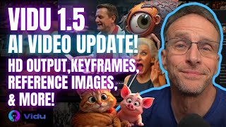 New Updates to the Vidu Ai Video Platform. Keyframes, HD Output, Reference Images and more!