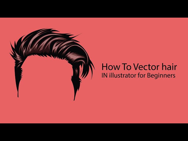 How To Draw Hair Adobe Illustrator