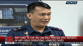 CHR says PNP limiting access to police reports