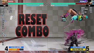 KOF XV: ROCK - Reset Combo