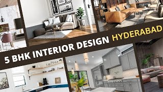 5 bhk premium interior design at suncity hyderabad / 5bhk luxury interior design project hyderabad