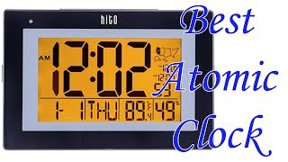 ✅ 10 Best Atomic Clocks 2022 || Best Atomic Wall Clock with Indoor Outdoor Temperature 💦