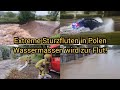 Massive Regenfälle in Polen sorgen für den Katastrophenfall - Jahrhundert-Hochwasser in Polen 2024