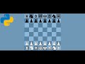 SIMPLE CHESS GAME IN PYTHON WITH SOURCE CODE