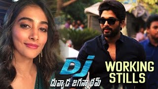 Duvvada Jagannadham Making Video || DJ Latest Working Stills - Allu Arjun,Pooja Hegde