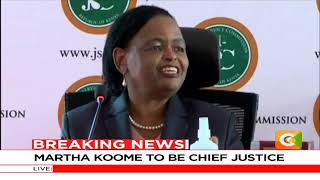 This Lady Justice Martha Koome