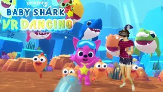 The greatest game I've ever played: Baby Shark VR Dancing Game! + GIVEAWAY!