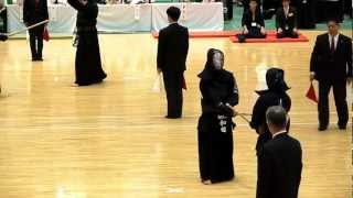 2012 全日本学生剣道選手権 環太平洋大 和田 vs 法大 東郷