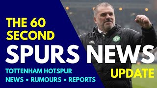 THE 60 SECOND SPURS NEWS UPDATE: Postecoglou Has Informed Celtic "I Want to Join Spurs!" £100M Kane