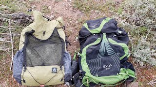 Gear review: Zpacks vs Osprey backpacks for thru-hikers