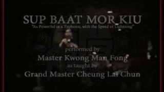 PAK MEI - KWONG MAN FONG 文爌 師傅, 白眉 十八魔橋