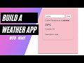 Weather app with React(Open weather api)