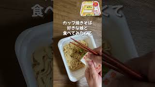 新発売／マルちゃん3食焼きそばのカップ麺／カップ焼きそば食べてみた