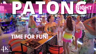 【4K 】Phuket Nightlife 2023 Patong Beach 🪩 Fun OTOP, Thailand 🇹🇭