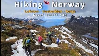 Hike Norway - Lofoten Islands, Vesterålen and Senja - May 2023