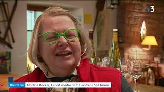 Martine Becker, nouveau Grand Maître de la Confrérie St Etienne