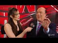 Heyman reveals that Reigns is returning to Raw to confront Rhodes Raw, March 13, 2023